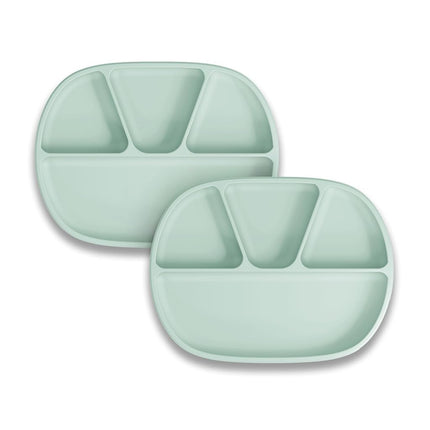 NUK Silicone Baby Suction Plates