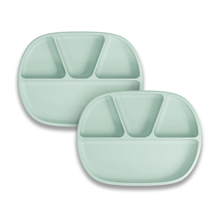 NUK Silicone Baby Suction Plates