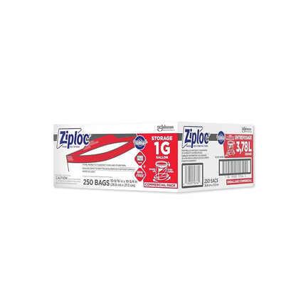 Ziploc Storage bag, gallon, 250 ct