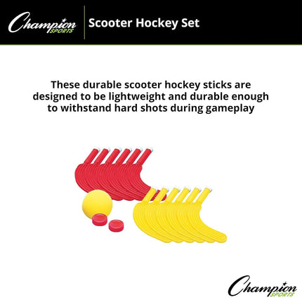 Champion Sports SHS1 Scooter Hockey Set