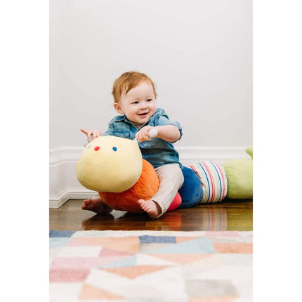 GUND Bebé Tinkle Crinkle Collection Peluche sensorial de oruga, 35.5 cm