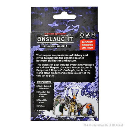 Dungeons & Dragons Onslaught: Expansion - Harpers 1
