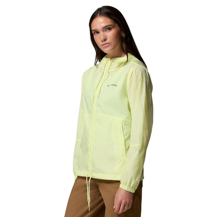 Columbia womens Flash Forward II Windbreaker, Citron Haze, L