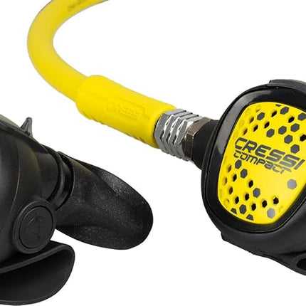 Cressi AC2 Compact Plus Octopus XS Int Diving Regulator - Black