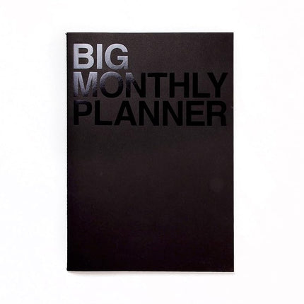 JSTORY Big Monthly Planner Stitch Bound Lays Flat 