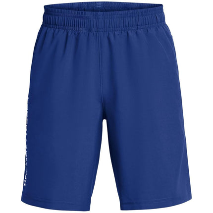 Under Armour Boys Woven Graphic Shorts Junior Tech Blue 11-12 Years
