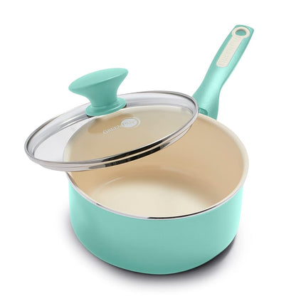 GreenPan Rio Healthy Ceramic Nonstick 2QT Saucepan