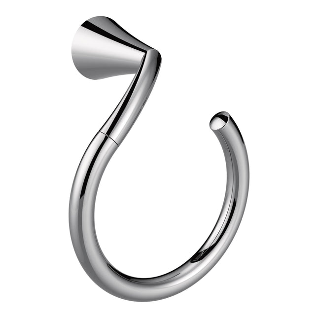 Moen YB2386CH Glyde Towel Ring, Chrome