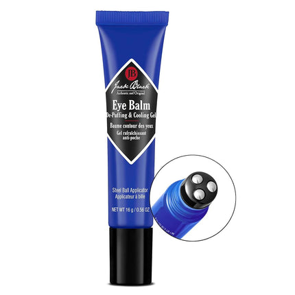 Eye Balm De-Puffing and Cooling Gel by Jack Black for Unisex - 0.56 oz Gel