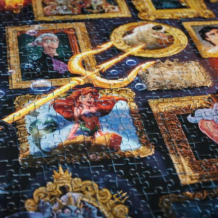 Ravensburger Disney Villainous Ursula Little Mermaid Jigsaw Puzzle for Adults and Kids Age 12 Years Up - 1000 Pieces