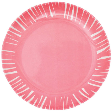 French Bull Melamine Assorted Plates-6 Piece Set -Melamine Dinnerware-Platter, Serving, Party, Platter, Dish (6" Appetizer Plate, Fringe)