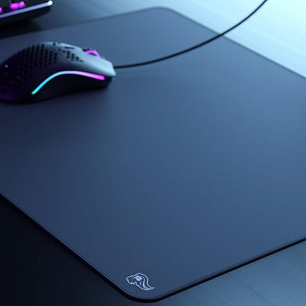 GLORIOUS Elements ICE Glass Infused Gaming Mousepad (Black)