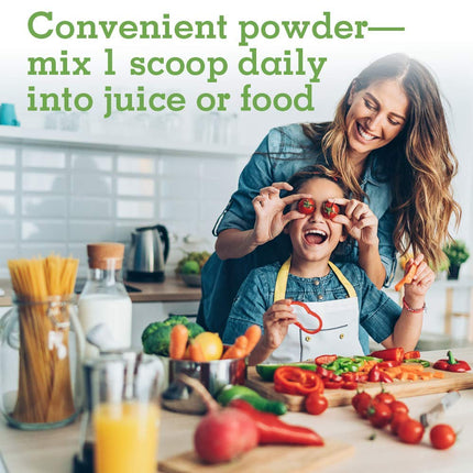 Garden of Life Kids Daily Multivitamin Powder for Toddlers & Kids, Organic, Non-GMO & Gluten Free, 15 Essential Vitamins, Minerals for Healthy Growth, 2.11 Oz