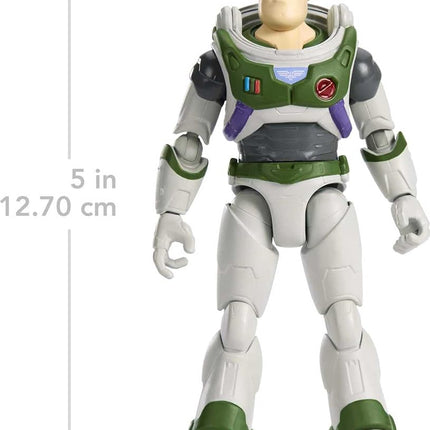 Buzz Lightyear Disney and Pixar Lightyear Space Ranger Alpha Buzz Lightyear Figure, Authentic Action Figure 5 Inches tall with 12 Posable Joints, Laser Blade, 4 Years & Up, HHJ79