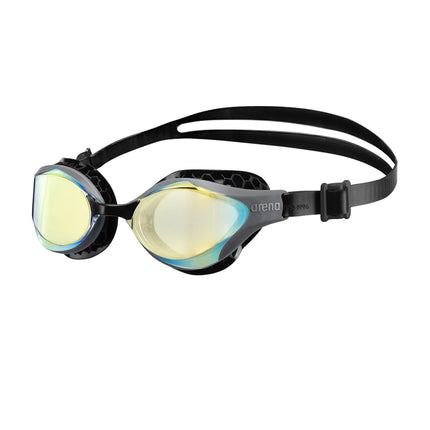 ARENA Air Bold Swipe Mirror Goggles - Aqua/Dark Gr