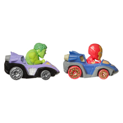 Coche de juguete Hot Wheels RacerVerse, vehículo con conductor de personaje, optimizado para el rendimiento en pista (los estilos pueden variar), HRT89