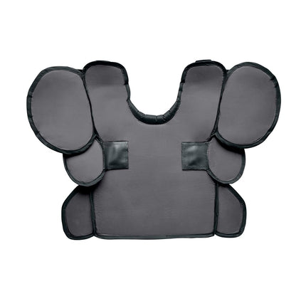 Protector de pecho WILSON Pro Gold 2 - Espuma viscoelástica, negro/carbón, grande/extragrande