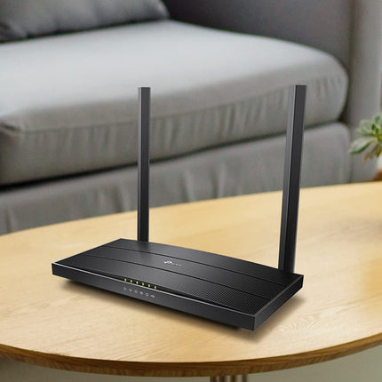 TP-Link AC1200 Wireless Dual Band VDSL/ADSL Modem Router for Phone Line Connections (BT Infinity, TalkTalk, EE and PlusNet Fibre) 1 USB, 2.0 Ports, UK Plug (Archer VR400 V2) EOL