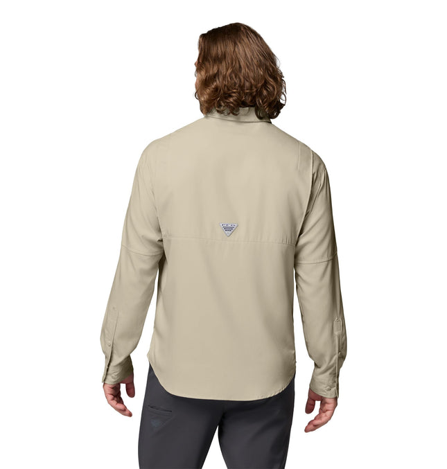 Columbia Men's Tamiami 2 Long Sleeve Shirt, Long Sleeve Shirt, Fossil, S