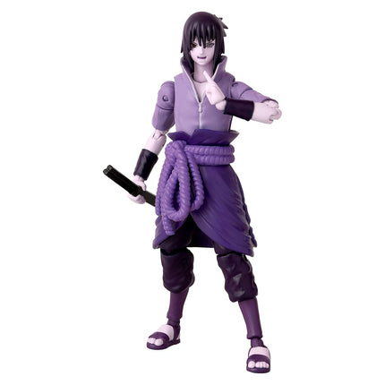 ANIME HEROES - Naruto Shippuden - Uchiha Sasuke Rinnegan/Mangekyo Sharingan Action Figure