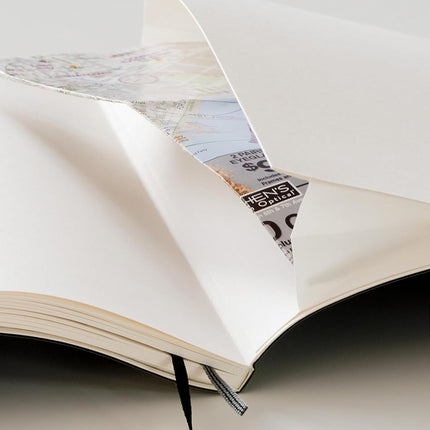 Softcover Medium Ruled Notebook, 123 Page (Ocean) - A5