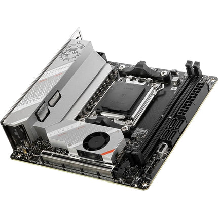 MSI MPG B650I Edge WiFi Gaming Motherboard (AMD AM5, Mini-ITX, DDR5, PCIe 4.0, M.2, SATA 6Gb/s, USB 3.2 Gen 2, HDMI, Wi-Fi 6E, AMD Ryzen 7000 Series Desktop Processors)