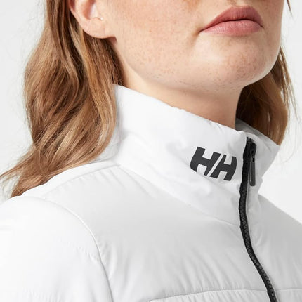 Helly Hansen Women's W Crew Insulator Jacket 2.0, White, L