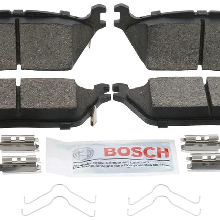 BOSCH BC2169 QuietCast Premium Ceramic Disc Brake Pad Set - Compatible with Select Ram 1500; REAR