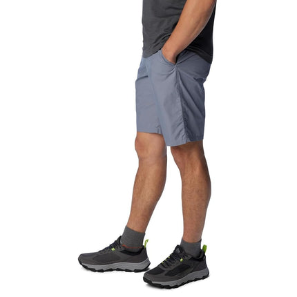 Columbia Men's Washed Out Short Hiking, Grey Ash, 40W x 10L