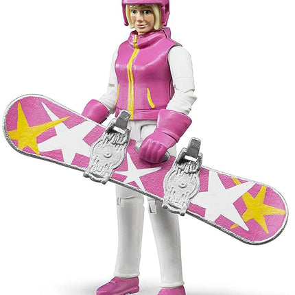 Bruder Snowboarder with Accessories