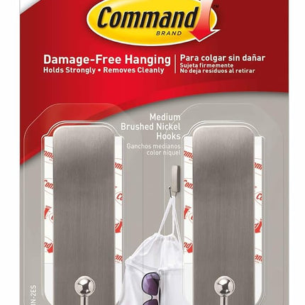 Command Medium Decorative Wall Hooks, Damage Free 