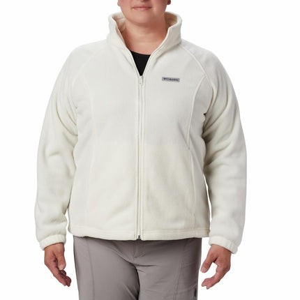 Columbia Women's Standard Benton Springs Full Zip, Chalk