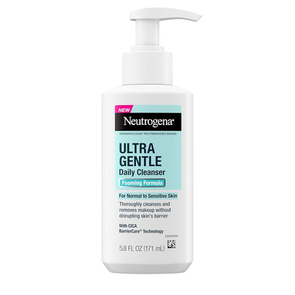 Neutrogena Fragrance Free Ultra Gentle Foaming Dai