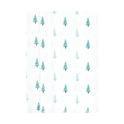 Bavoirs en flanelle de coton unisexe Hudson Baby, motif « Woodland Pals » neutre, lot de 7, taille unique