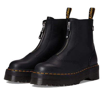 Dr. Martens Women's Jetta Sendal Leather Boot Fashion, Black Sendal, 10