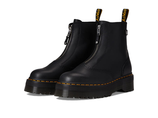 Dr. Martens Jetta Sendal Leather Boot, Black Senda