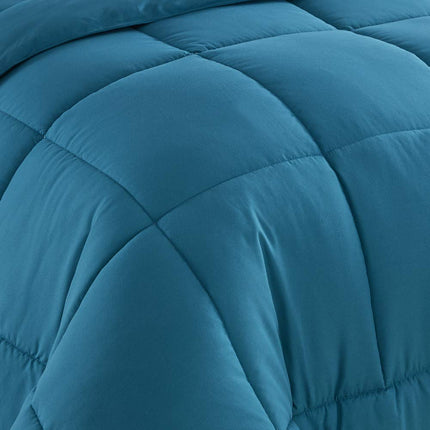 Sweet Home Collection Luxurious Plush Loft Microfiber Fill Duvet Insert Bedding, Teal, King