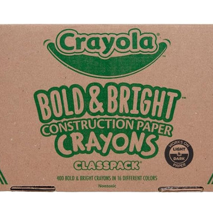 CONSTRUCTION PAPER CRAYON 400 CT