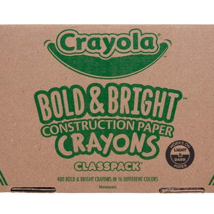 CONSTRUCTION PAPER CRAYON 400 CT