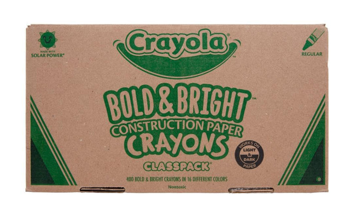 CONSTRUCTION PAPER CRAYON 400 CT