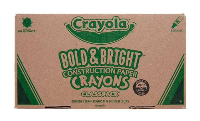 CONSTRUCTION PAPER CRAYON 400 CT