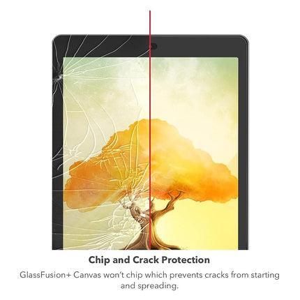 ZAGG InvisibleShield GlassFusion+ Canvas- Made for Apple iPad Pro 11" (4th/3rd/2nd/1st Gen) & iPad Air (5th/4th Gen) - simulates writing or drawing on paper