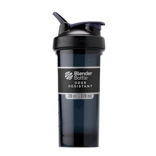 Blender Bottle Pro28 Tritan | Protein shaker cup| Diet shaker| Water Bottle | With Blender Ball | 820ml - black