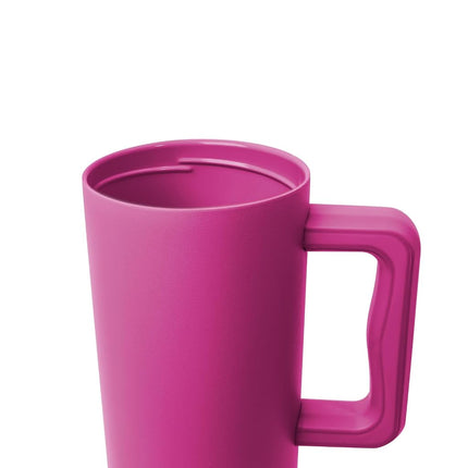 Simple Modern 40 oz Tumbler with Handle and Straw Lid | Leak-Proof Insulated Stainless Steel Water Bottle Travel Mug Cupholder Use | Gifts for Women Men Him Her | Trek Signature | Royal Purple