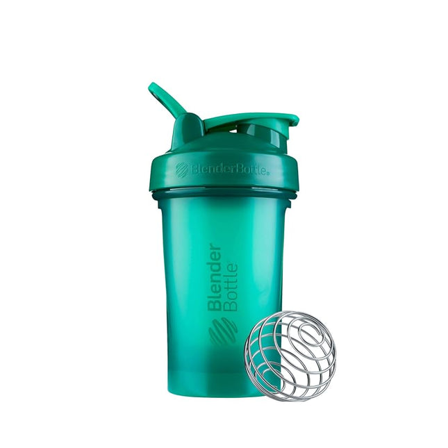 BlenderBottle Classic V2 Shaker Bottle Perfect for Protein Shakes and Pre Workout, 20-Ounce, Emerald Green