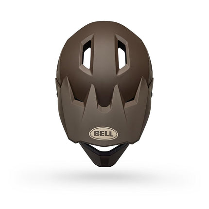 Bell Sanction 2 Adult Full Face Helmet, Dark Brown Matt, Size XL (59-61 cm)