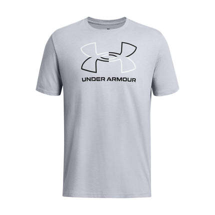 Ua Mens Ua Gl Foundation Update Ss Mod Gray Medium