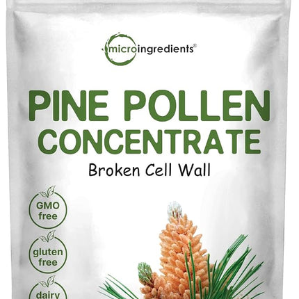 USDA Organic Pure Pine Pollen Powder, 6 Ounce, Sup