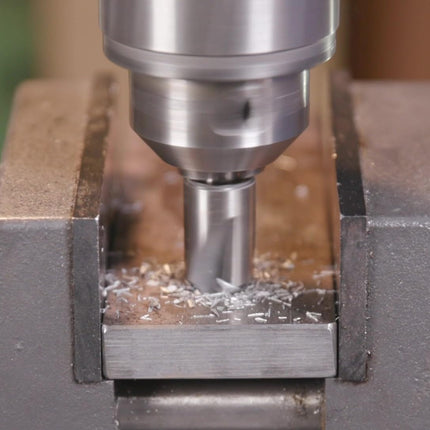 Drill America DEWCHAT Series High-Speed Steel Chatterless Countersink, 6 Flute, 1/4" Shank Diameter, 5/16" Size, 90 Degrees Angle (Pack of 1)