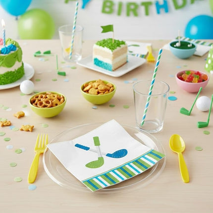 Golf Par-Tee Lunch Napkins (16 pieces) Birthday Party Supplies